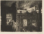 Night Windows, John Sloan  American, Etching