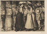 Fun, One Cent, from "New York City Life", John Sloan American, Etching