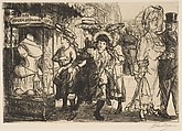 The Show Case, from "New York City Life", John Sloan American, Etching