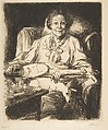 Mother, John Sloan American, Etching