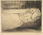 Silence, John Sloan  American, Etching