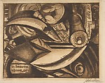 Mosaic, John Sloan American, Etching and aquatint
