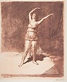 Isadora Duncan, John Sloan American, Etching with red ink