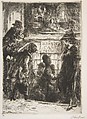 Bandits Cave, John Sloan American, Etching