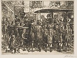 The "Movey" Troupe, John Sloan American, Etching