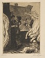 Love on the Roof, John Sloan American, Etching