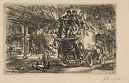 Patrol Party, John Sloan  American, Etching