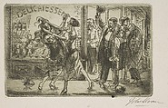 Bob Cat Wins, John Sloan  American, Etching