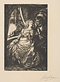 Madame Dubotte and Callé at the Theatre, John Sloan  American, Photogravure