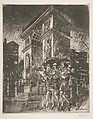Easter Eve, Washington Square, John Sloan  American, Etching and aquatint