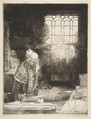 Faust, Rembrandt (Rembrandt van Rijn) (Dutch, Leiden 1606–1669 Amsterdam), Etching, engraving and drypoint; first of seven states