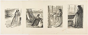 The Morning Before the Massacre of St. Bartholomew (for "Once a Week," August 16, 1862), After James McNeill Whistler (American, Lowell, Massachusetts 1834–1903 London), Wood engraving; proof
