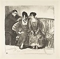 Emma, Elsie and Gene, George Bellows (American, Columbus, Ohio 1882–1925 New York), Lithograph