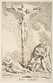 Crucifixion, Claude Gillot  French, Etching