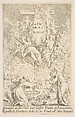 Frontispiece to the series The Life of Christ, Claude Gillot  French, Etching, first state
