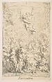 Ascension, Claude Gillot  French, Etching