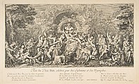 Feast of Pan, Claude Gillot (French, Langres 1673–1722 Paris), Etching, fourth state
