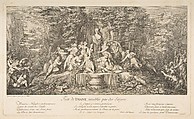 Feast of Diana, Claude Gillot (French, Langres 1673–1722 Paris), Etching, fifth state