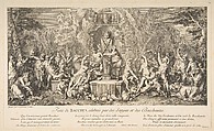 The Fête of Bacchus, Claude Gillot (French, Langres 1673–1722 Paris), Etching and engraving, fifth state