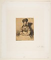 La Rétameuse, James McNeill Whistler (American, Lowell, Massachusetts 1834–1903 London), Etching, printed in black ink on buff (darkened) chine on off-white wove (chine collé); second state of two (Glasgow)