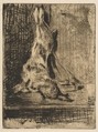 The Rabbit, Edouard Manet (French, Paris 1832–1883 Paris), Etching, drypoint, and bitten tone on laid paper (watermark: Hudelist), only state