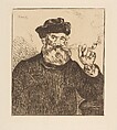 The Smoker, Edouard Manet  French, Facsimile reproduction of Manet's etching of 1866-67, in the second state