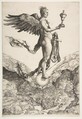 Nemesis (The Great Fortune), Albrecht Dürer German, Engraving