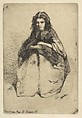 Fumette, James McNeill Whistler (American, Lowell, Massachusetts 1834–1903 London), Etching; fifth state of five (Glasgow); printed in black ink on thin cream laid Japan
paper