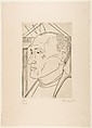 The Friend, Erich Heckel (German, Döbeln 1883–1970 Radolfzell), Etching; second state