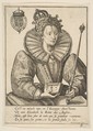 Queen Elizabeth I of England, Frans Huys  Netherlandish, Engraving