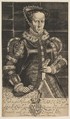 Mary I, Queen of England, Francis Delaram British, Engraving