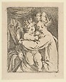 Madonna and Child, Jacques Bellange  French, Etching
