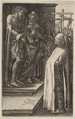 Ecce Homo, from "The Passion", Albrecht Dürer  German, Engraving