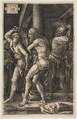 The Flagellation, from "The Passion", Albrecht Dürer  German, Engraving