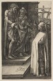 Ecce Homo, from "The Passion", Albrecht Dürer  German, Engraving