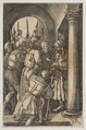 Christ before Pilate, from the Passion (copy), Albrecht Dürer  German, Engraving