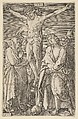 The Crucifixion, from "The Passion" (copy), Willem de Haen  Netherlandish, Engraving