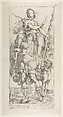 Diana and Orion, Jacques Bellange (French, Bassigny (?) ca. 1575–1616 Nancy), Etching; third state