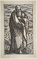 Saint Andrew, Jacques Bellange (French, Bassigny (?) ca. 1575–1616 Nancy), Etching