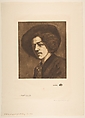 Whistler's "Portrait of Himself", Henri-Charles Guérard (French, Paris 1846–1897 Paris), Roulette, aquatint and etching; seventh state of seven