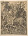 Knight, Death, and the Devil (copy), Albrecht Dürer German, Engraving