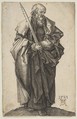 Saint Simon, Albrecht Dürer  German, Engraving