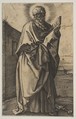 Saint Paul (copy), Jan (Johannes) Wierix  Netherlandish, Engraving