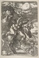 Abduction of Proserpine, Albrecht Dürer  German, Etching