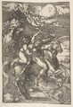Abduction of Proserpine, Albrecht Dürer  German, Etching