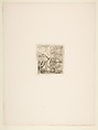 The Sportsman Mounting His Horse, Edgar Degas (French, Paris 1834–1917 Paris), Etching; fifth (final) state, from the canceled plate
