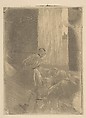 Two Dancers in a Rehearsal Room, Edgar Degas (French, Paris 1834–1917 Paris), Aquatint, drypoint, and scraping on laid paper; only state