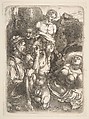 The Desperate Man, Albrecht Dürer (German, Nuremberg 1471–1528 Nuremberg), Etching