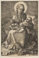 The Virgin with the Swaddled Child, Albrecht Dürer German, Engraving