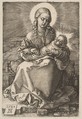 The Virgin with the Swaddled Child, Albrecht Dürer German, Engraving
